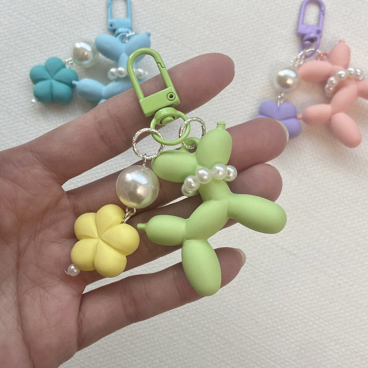 Balloon Animal Charm Keychain Bowlift