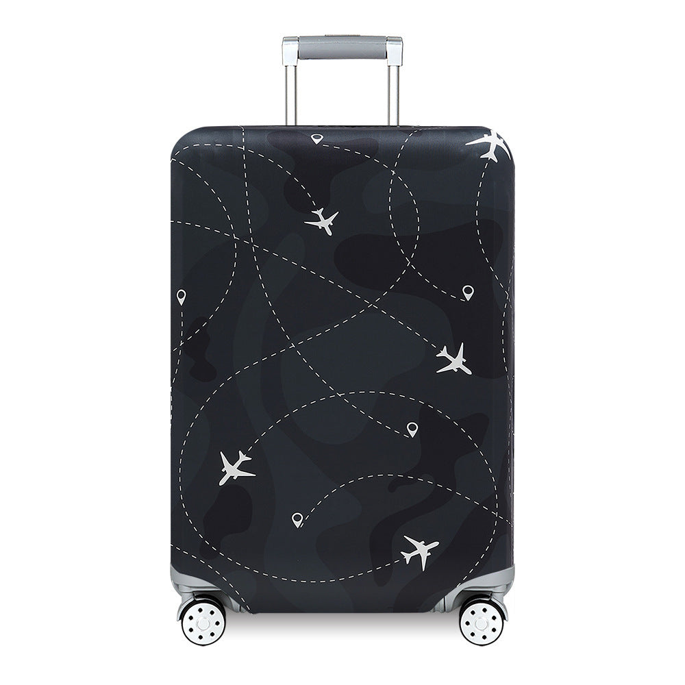 Unisex nan Kids Luggage Cover for Hard Shell Suitcases with Fun Space Design made of Elastic Polyester-Spandex Bowlift