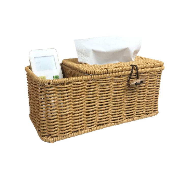 Ladies Organizer Basket with Tissue Box Bowlift