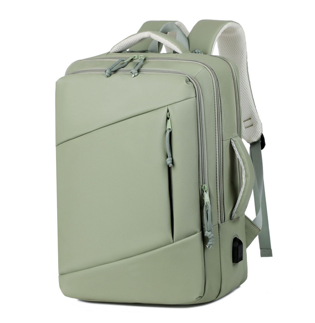 Functional travel backpack with separate laptop compartment and ergonomic design Bowlift