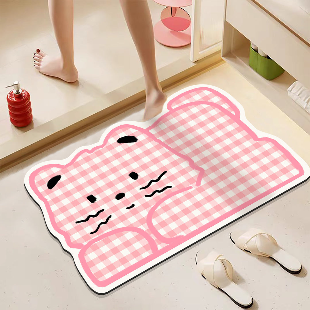 Fun Hamburger-Themed Bath Mat Bowlift