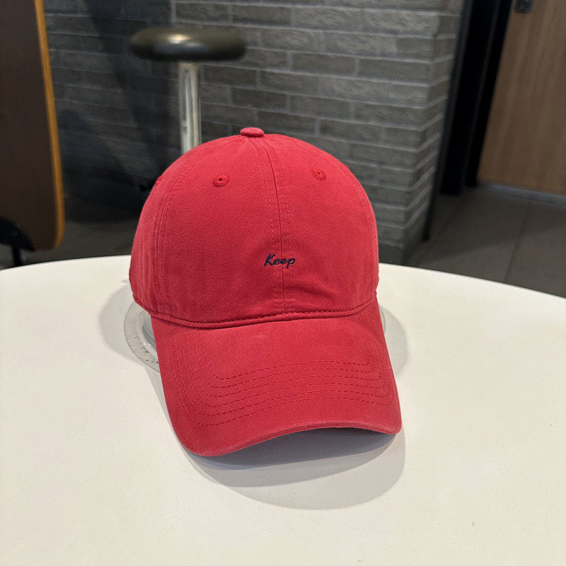Men's Casual Adjustable Cotton Baseball Cap Bowlift