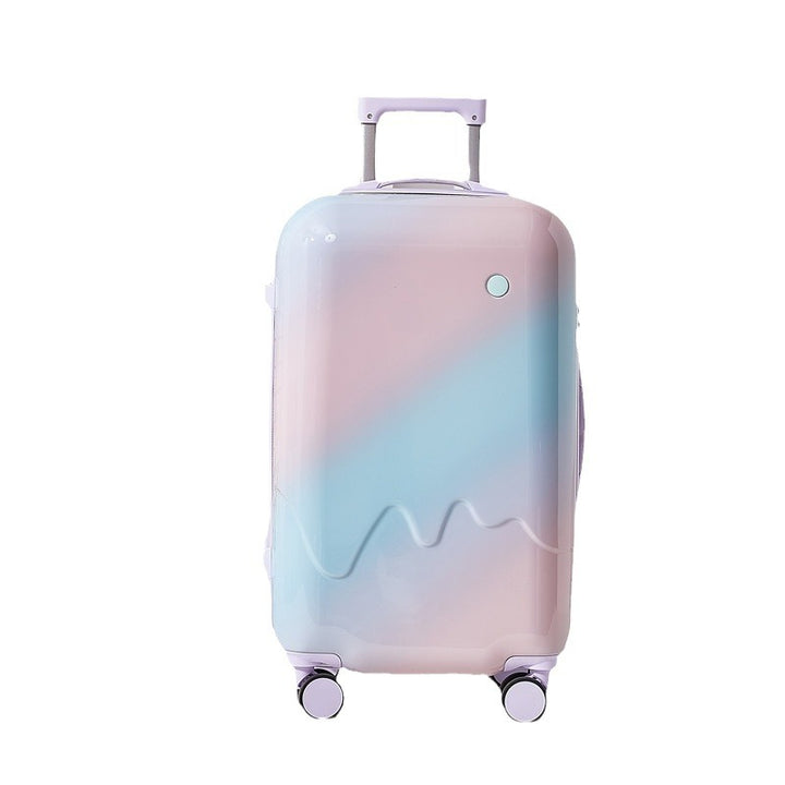 Unisex Lightweight Impact-Resistant Carry-On Suitcase Bowlift