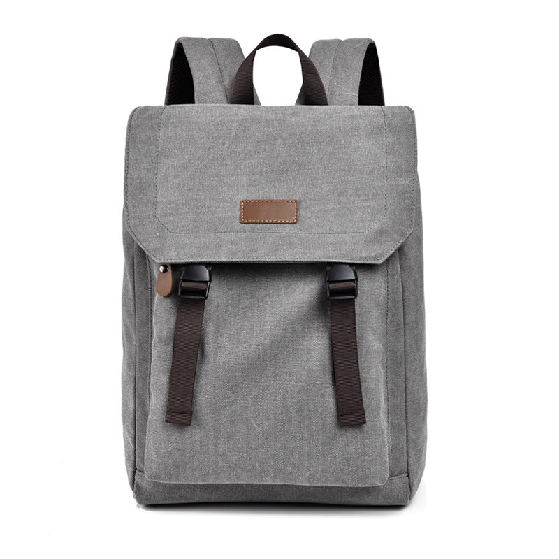Vintage Canvas Laptop Backpack Bowlift