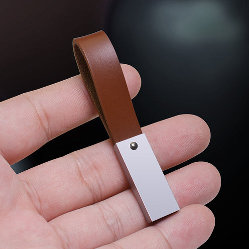 Elegant Leather USB Flash Drive Bowlift