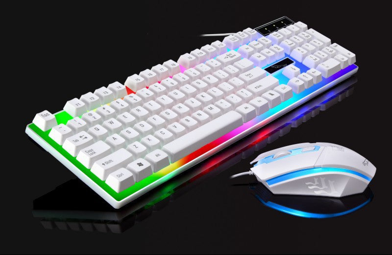 RGB Gaming Keyboard and Precision Mouse Set Bowlift