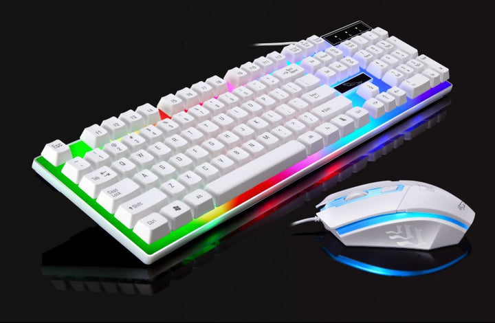 RGB Gaming Keyboard and Precision Mouse Set Bowlift