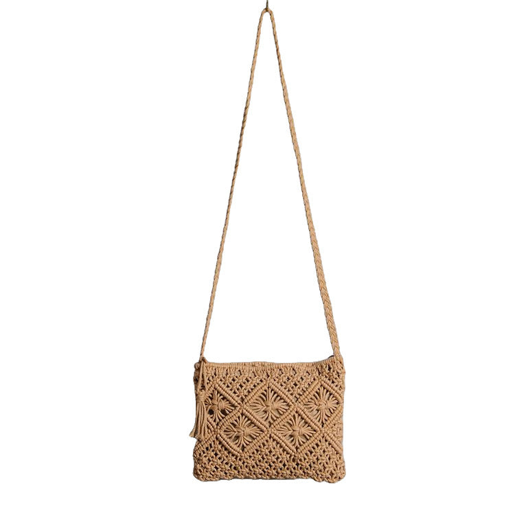 Handmade Macrame Shoulder Bag Bowlift