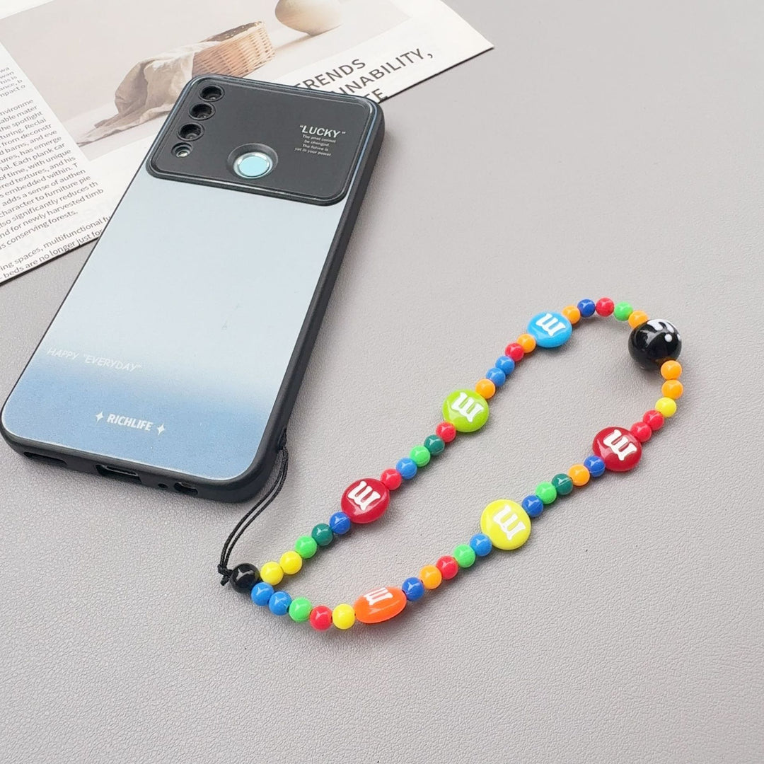Heart-Shaped Beaded Eyewear Chain Bowlift 1790407502