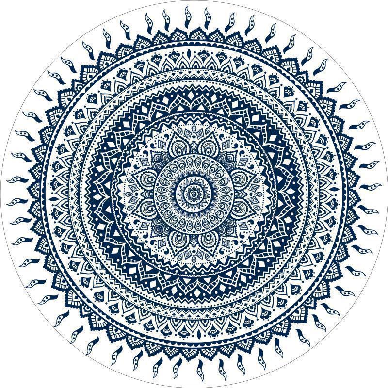 Intricate Mandala Design Area Mat Bowlift