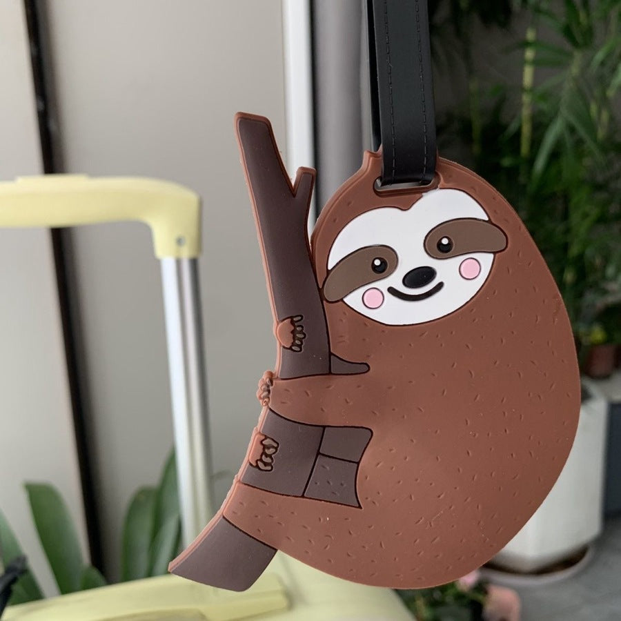 Cute Sloth Luggage Tag Bowlift