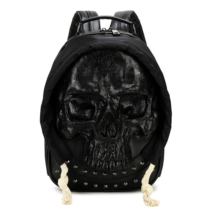 Creative backpack with skull design Bowlift