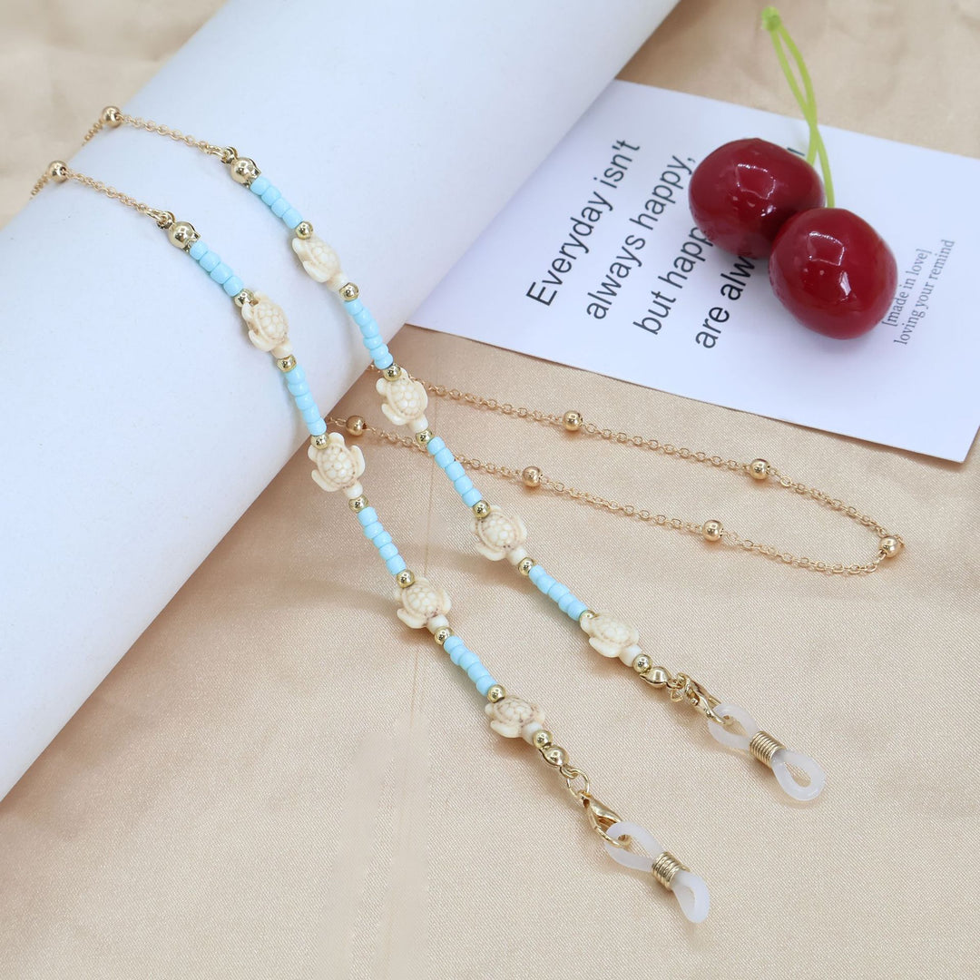 Decorative Beaded Eyewear Chain Bowlift