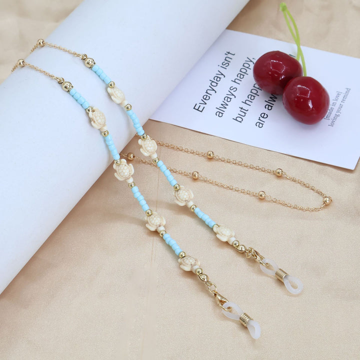 Decorative Beaded Eyewear Chain Bowlift