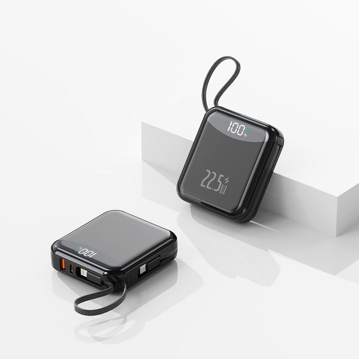 High-performance power bank with digital charging display and compact design Bowlift