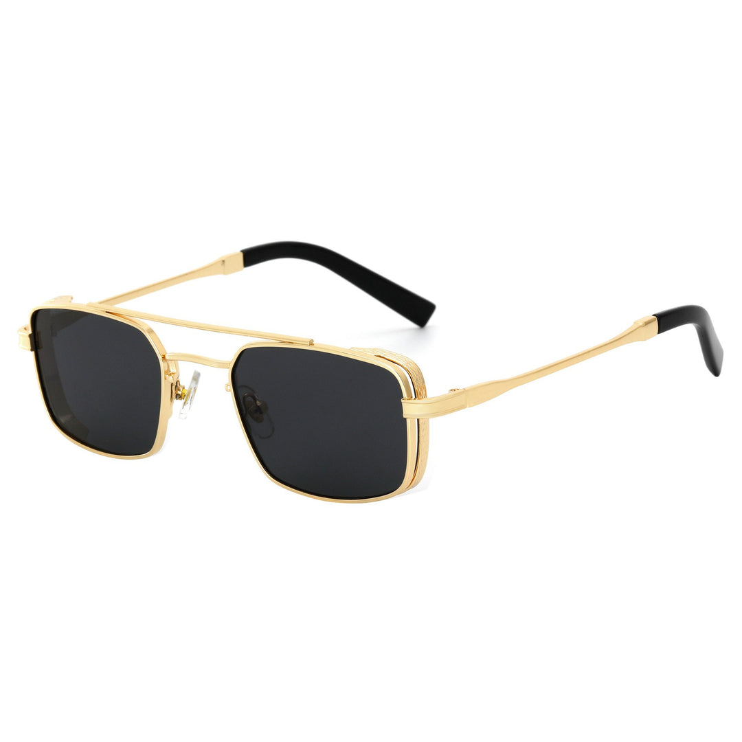 Ladies Fashion Sunglasses with Slim Metal Frame and High-Quality UV Protection Bowlift