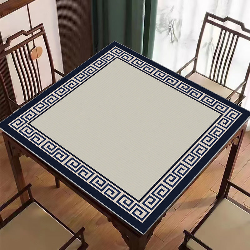 Geometric Patterned Table Cover Bowlift