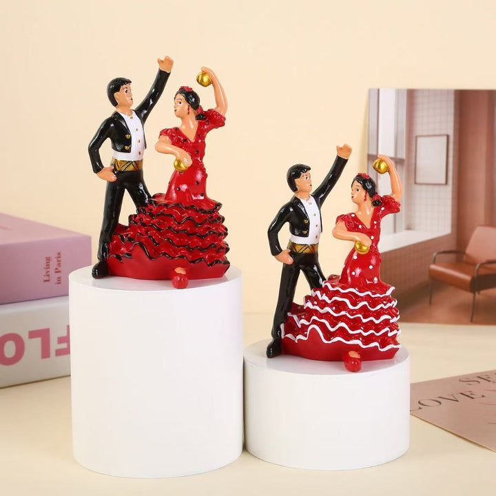 Dance figure in Spanish style Bowlift