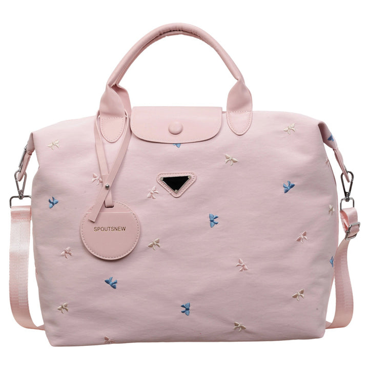 Stylish Embroidered Travel Handbag