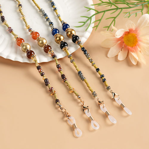 Beaded Eyewear Chain Bowlift