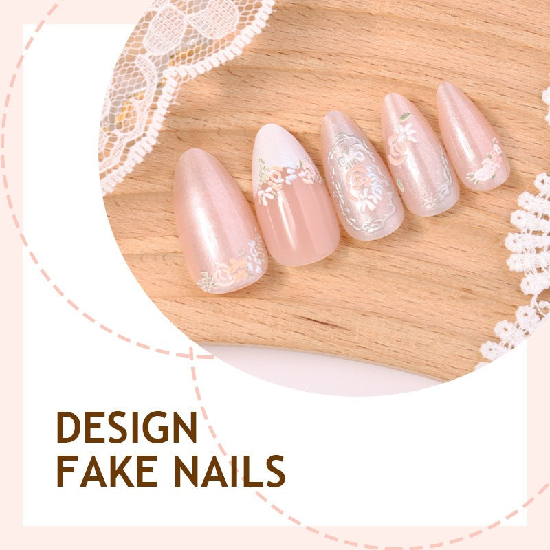 Glamorous artificial nail creation Bowlift