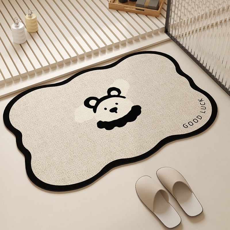 Pet-Themed Decorative Rug Bowlift