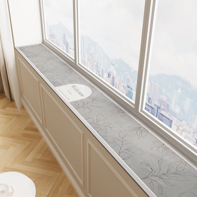 Floral Pattern Decorative Window Sill Mat Bowlift