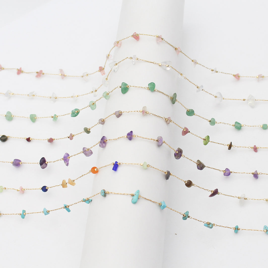 Elegant Crystal-Embellished Eyewear Chain Bowlift