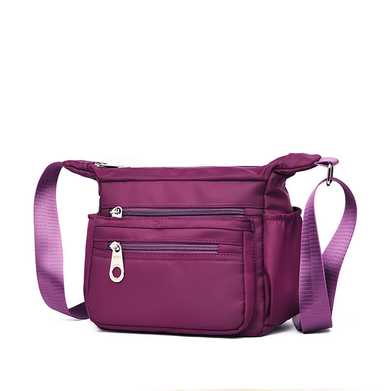 Multi-Zipper Crossbody Organizer Bag Bowlift