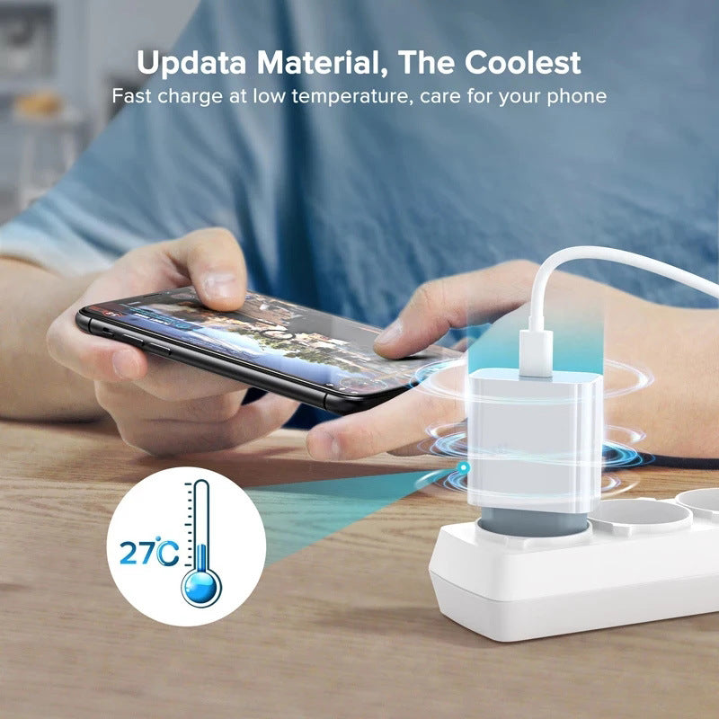 USB-C PD fast wall charger single-port compact travel adapter Bowlift