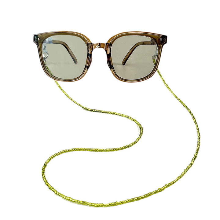 Elegant Beaded Eyewear Retention Necklace Bowlift