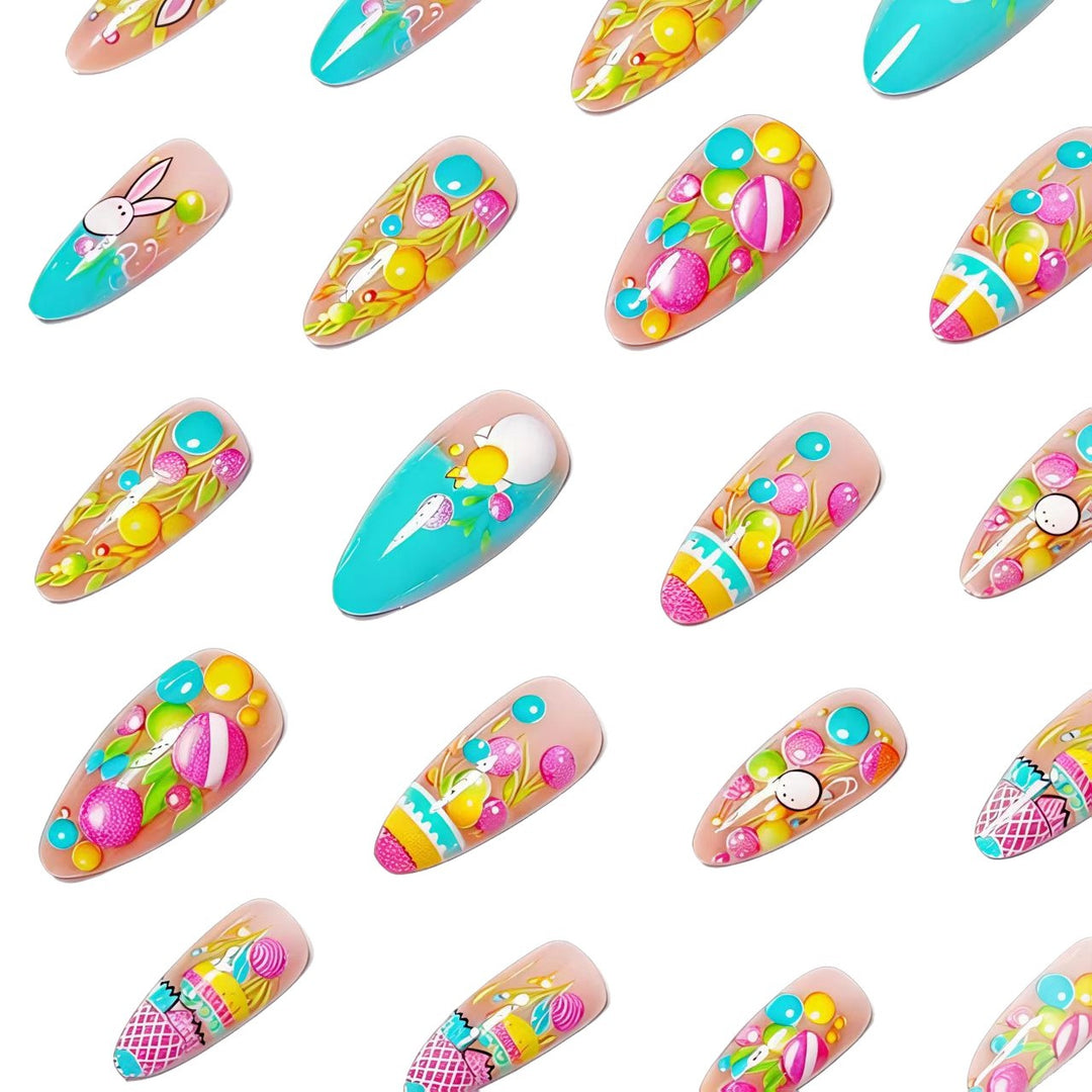 Creative Easter-Themed Nail Art Bowlift