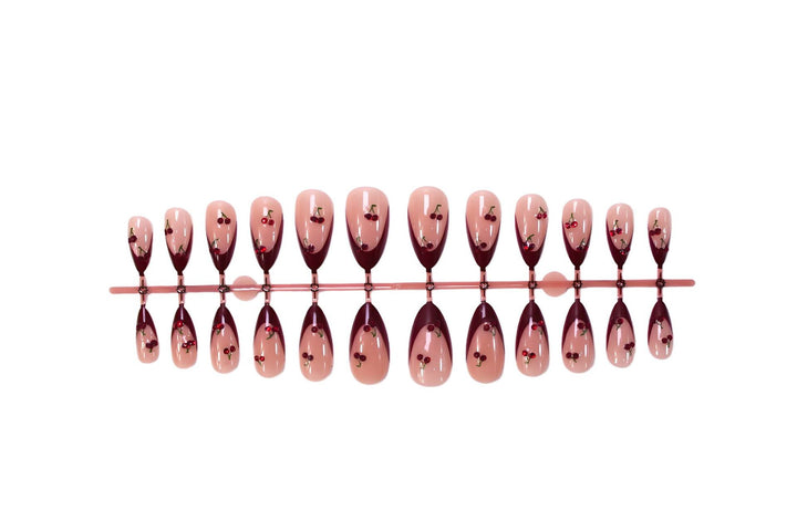 Artificial nail set with unique designs Bowlift