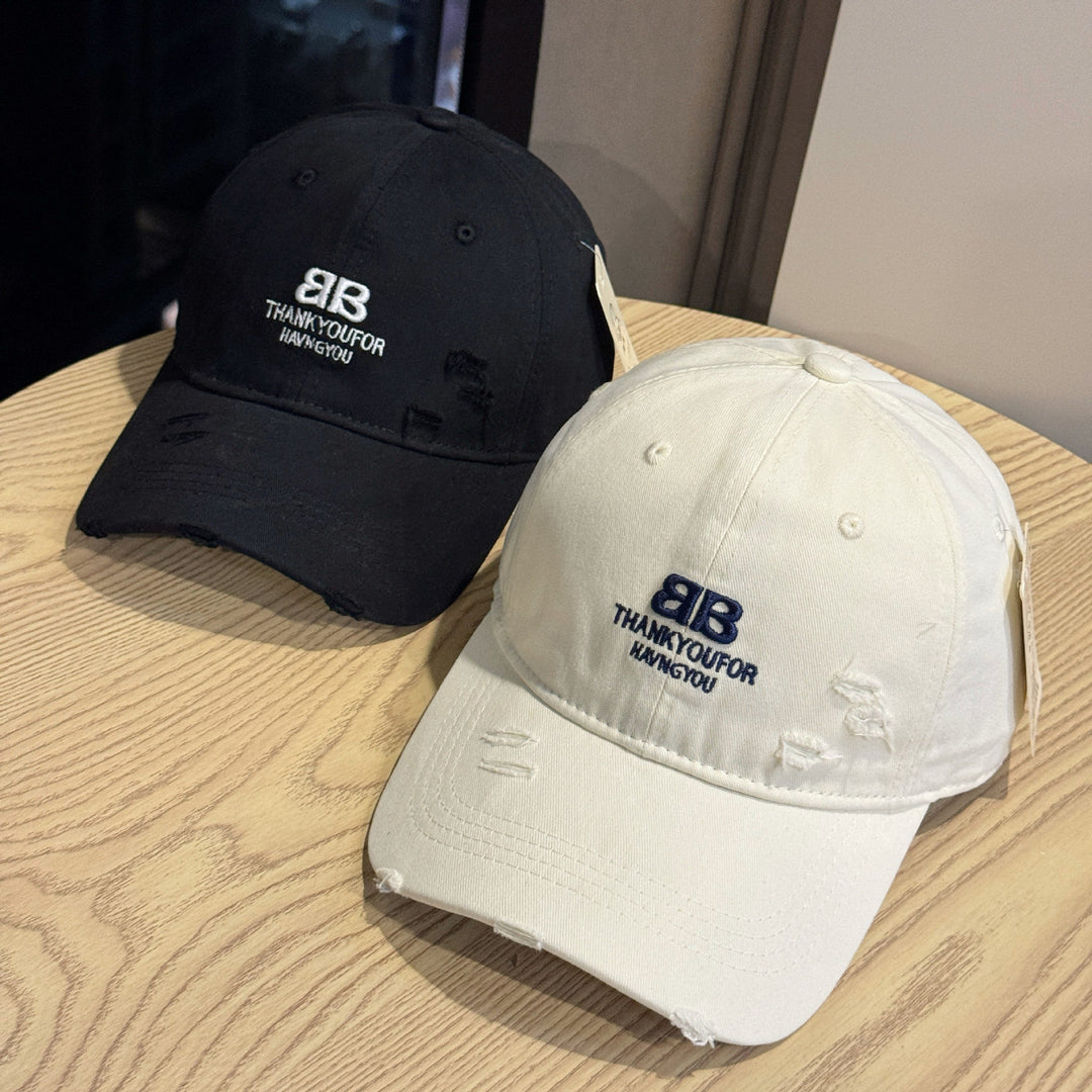 Unisex Distressed Casual Baseball Cap Bowlift