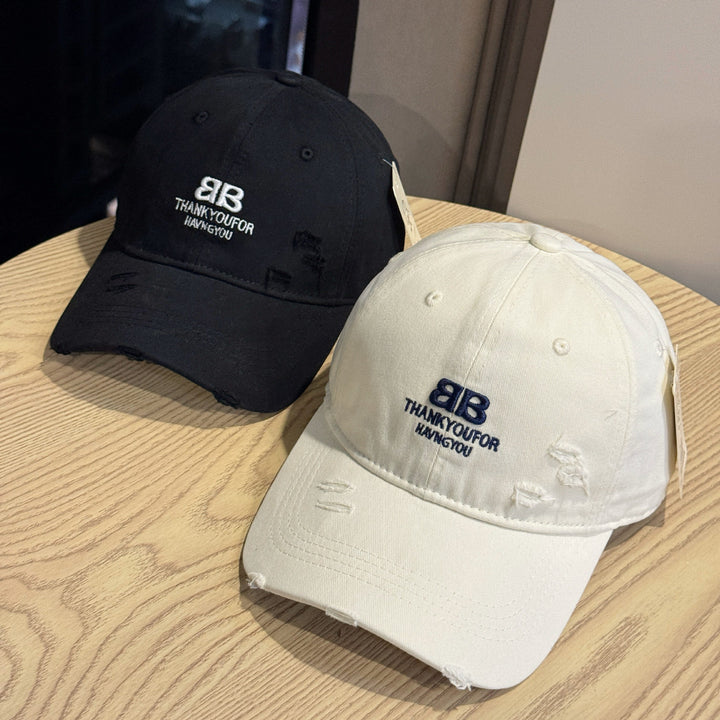 Unisex Distressed Casual Baseball Cap Bowlift