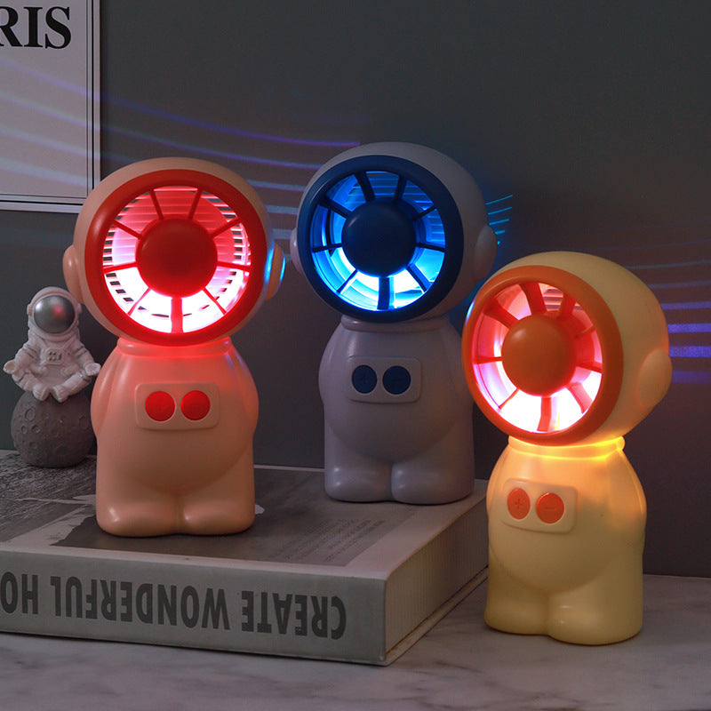 Women's Portable Mini Fan in Astronaut Design Bowlift
