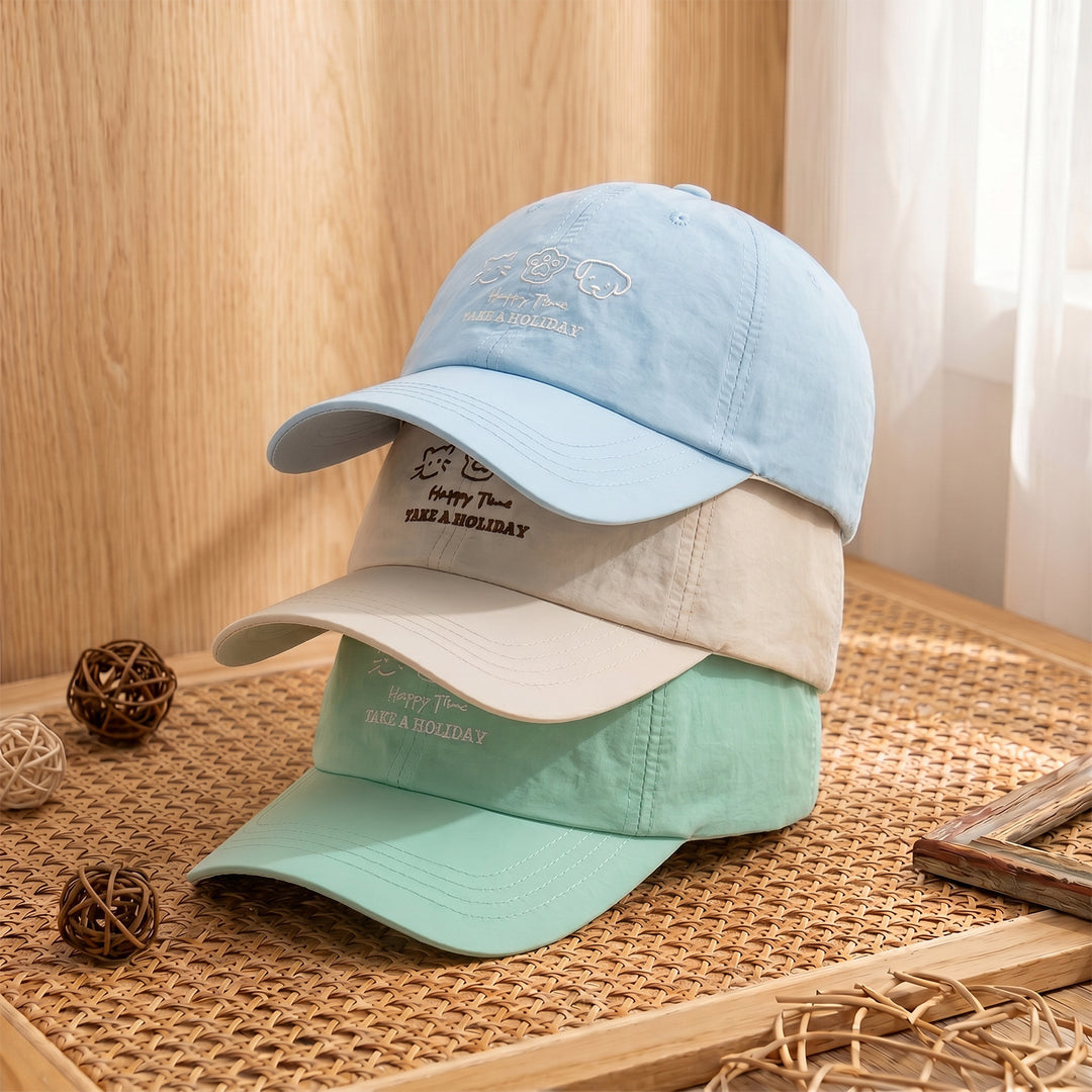 Women's Casual Checkered Beanie Bowlift