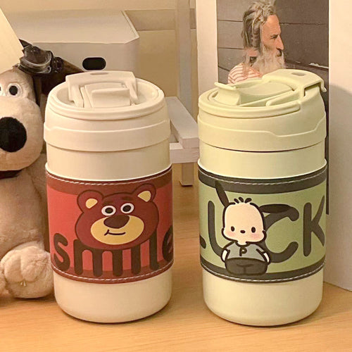 Women's Insulating Drinking Cup with Cheerful Animal Design Bowlift
