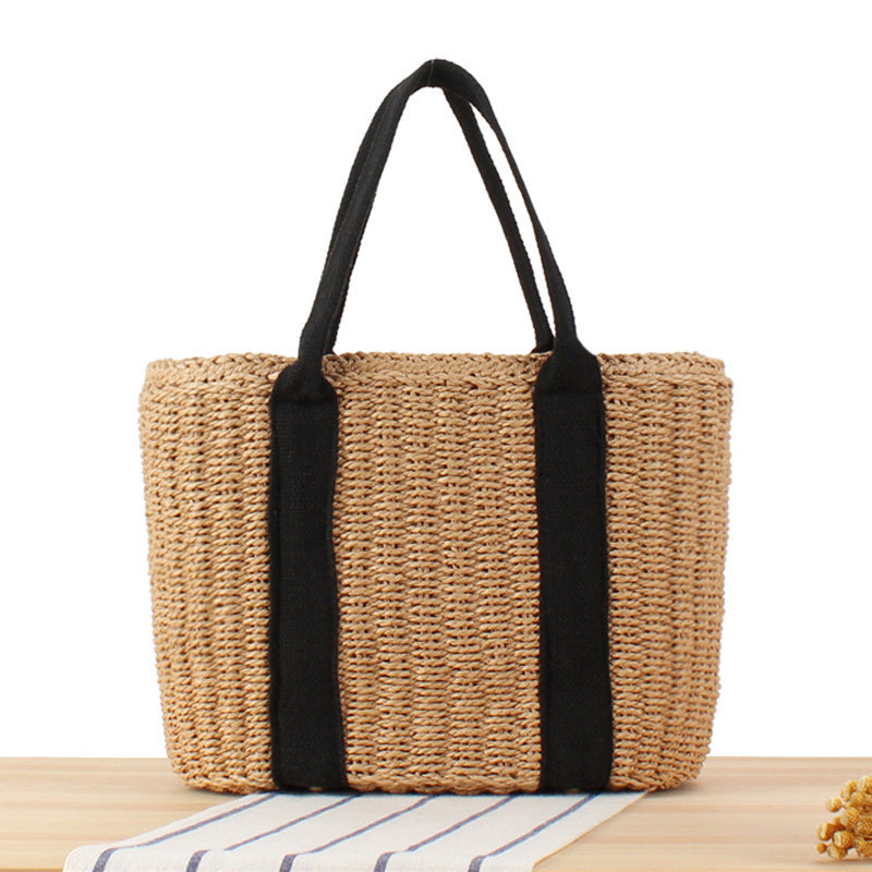 Stylish Braided Tote Bag Bowlift