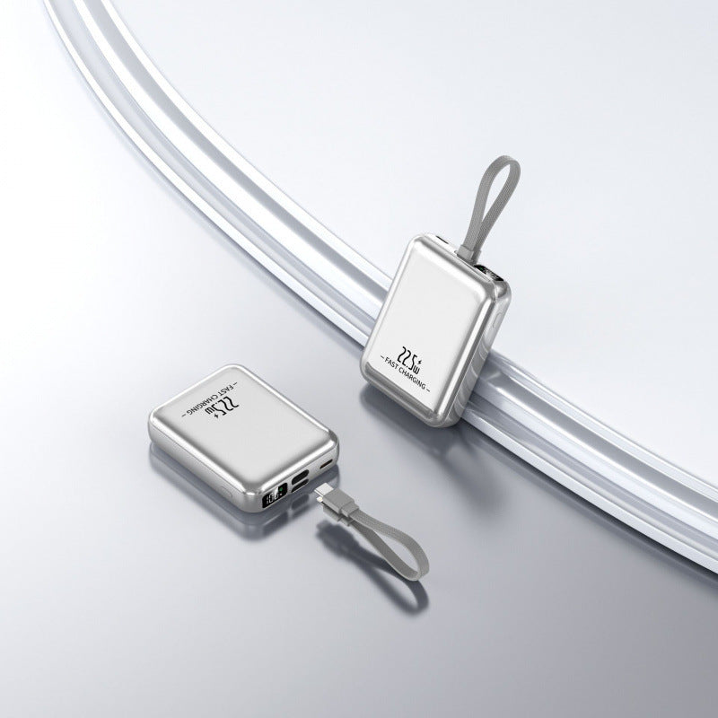 Portable power bank with compact design and integrated fast charging function Bowlift