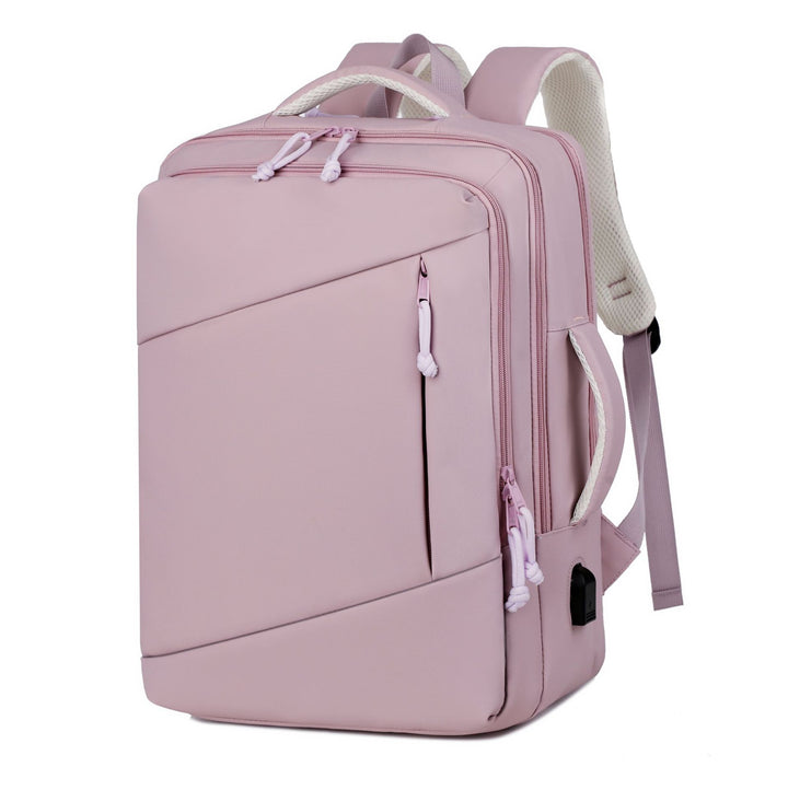 Functional travel backpack with separate laptop compartment and ergonomic design Bowlift