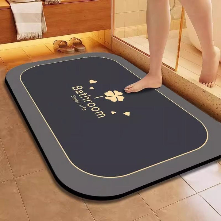 Soft Plush Bathroom Mat Bowlift