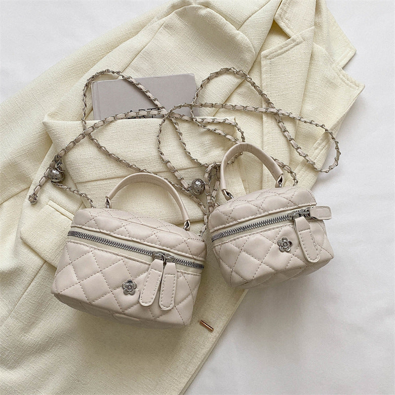 Quilted Mini Crossbody Handbag Bowlift