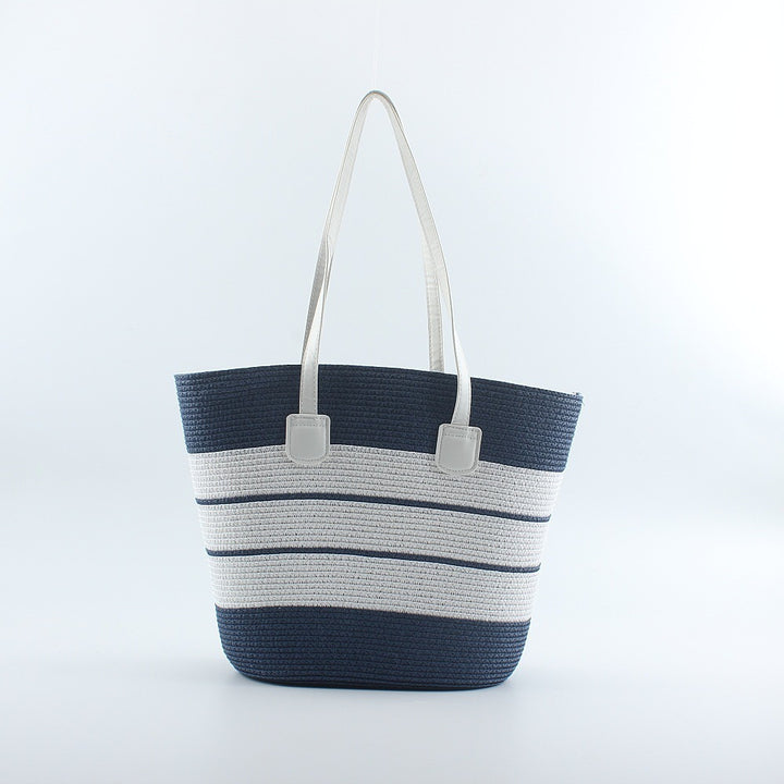 Beach bag in modern striped look Bowlift