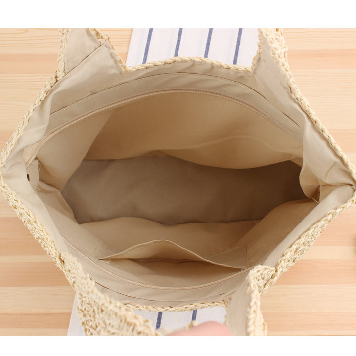 Handmade tote bag made of natural wicker Bowlift