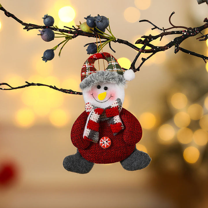 Decorative Felt Snowman Ornament Bowlift