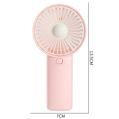 Women's Portable Hand Fan with Powerful Battery Function Bowlift