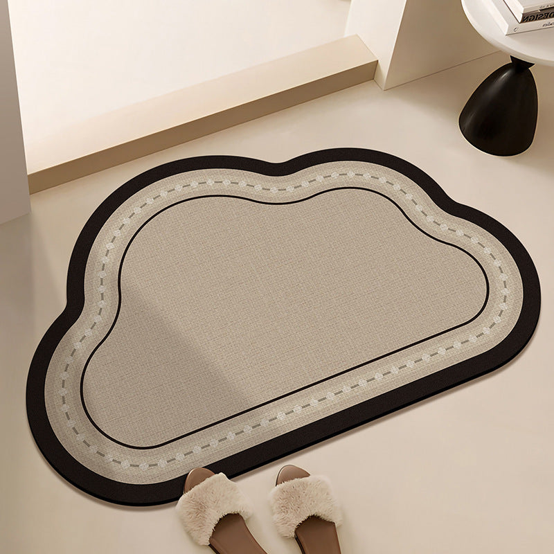 Floral-Printed Bath Runner Bowlift