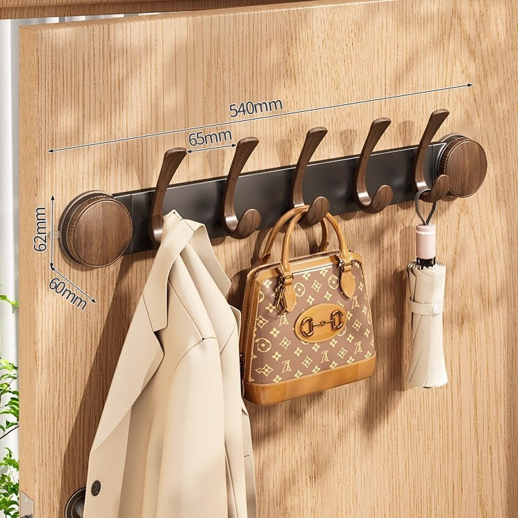 Door-Mounted Coat and Accessory Rack Bowlift