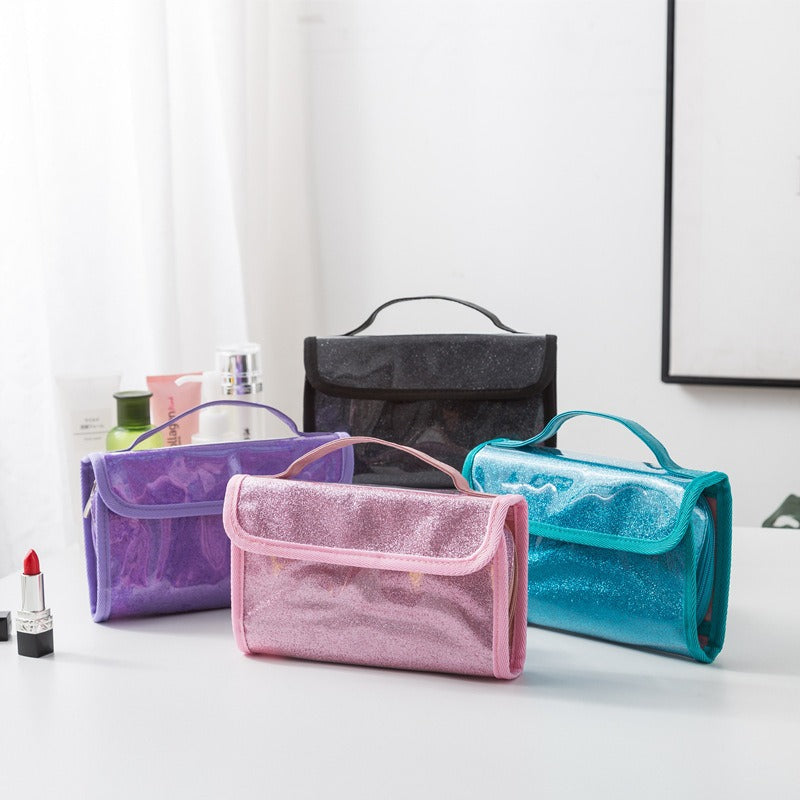 Glittery Travel Makeup Organizer Bowlift